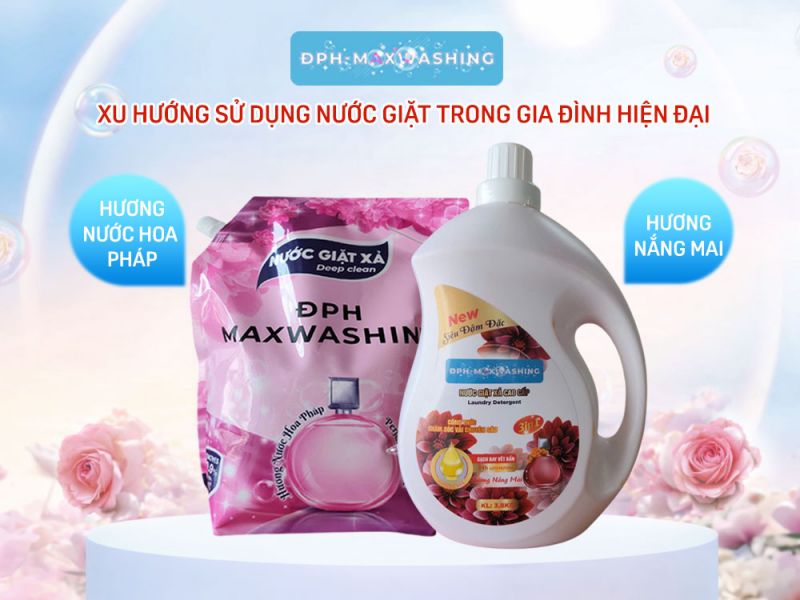 Xu Hướng Sử Dụng Nước Giặt Trong Gia Đình Hiện Đại